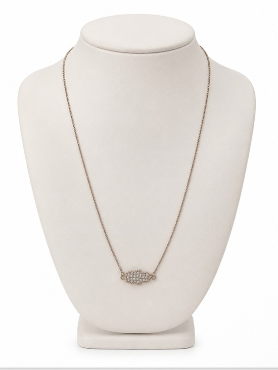 Zoetik Jewelry - Gold-Tone Hamsa Necklace